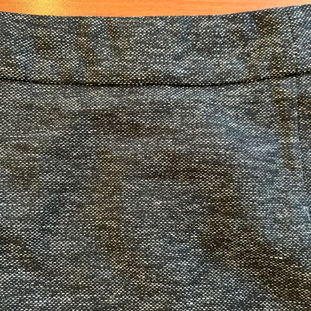 Theory Black‎ Tweed Wool Blend Skirt - Picture 4 of 6